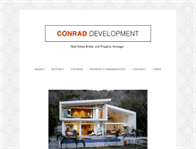 Tablet Screenshot of conraddevelopment.com